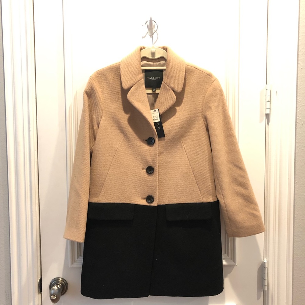 Talbots pea coat